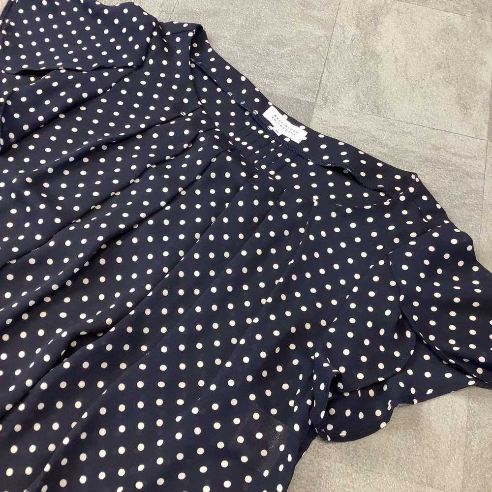 MACKINTOSH PHILOSOPHY Polka Dot Dress Short Sleev… - image 3