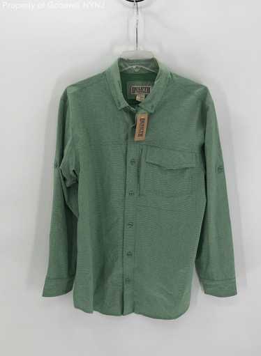 Duluth Trading Co. Standard Fit Green Men's Shirt 