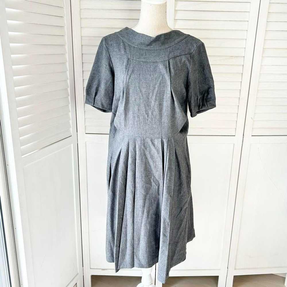 MARNI Back Ribbon Dress Short Sleeve Plus Size XL… - image 2