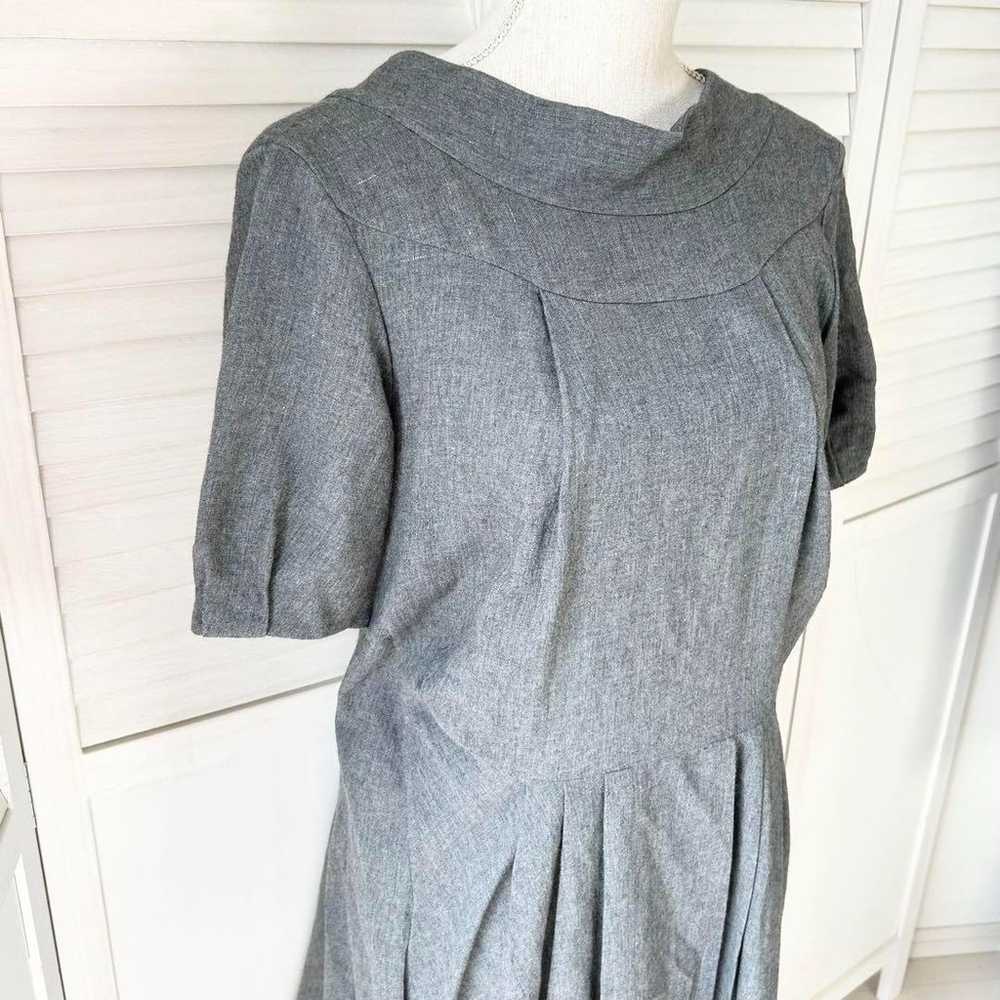 MARNI Back Ribbon Dress Short Sleeve Plus Size XL… - image 3