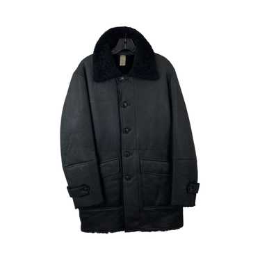 Coach Black Reversible Shearling Coat - image 1