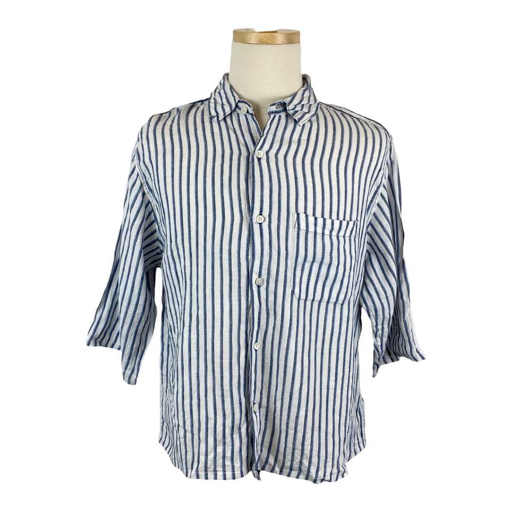 Urban Renewal Recycled Striped Button Down - image 1