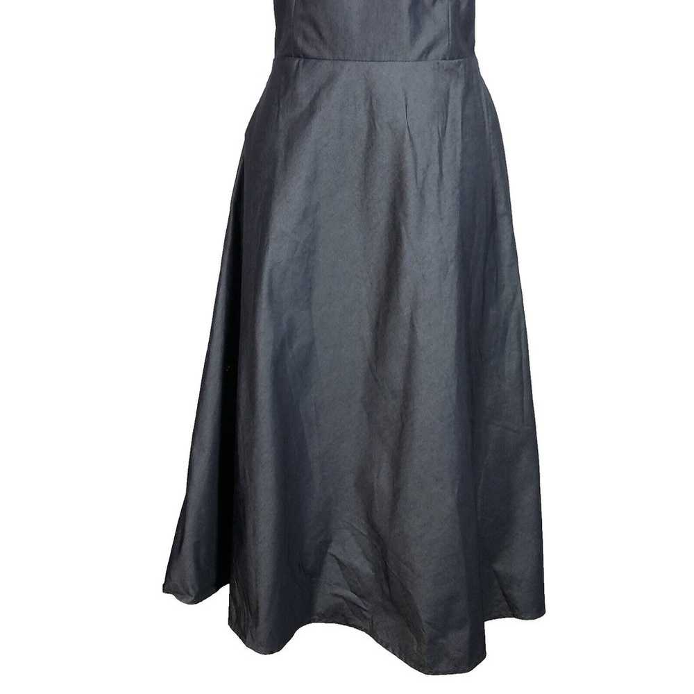 Banana Republic Strapless Blue Dress Italy Tea Le… - image 3