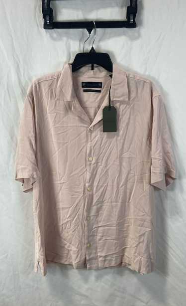 NWT AllSaints Mens Pink Venice Relaxed Fit Short S