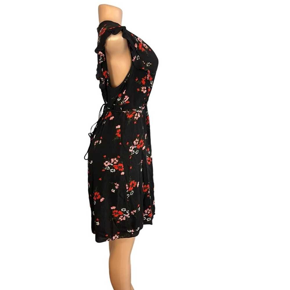 Rebecca Taylor Marguerite Black Floral Silk Blend… - image 6