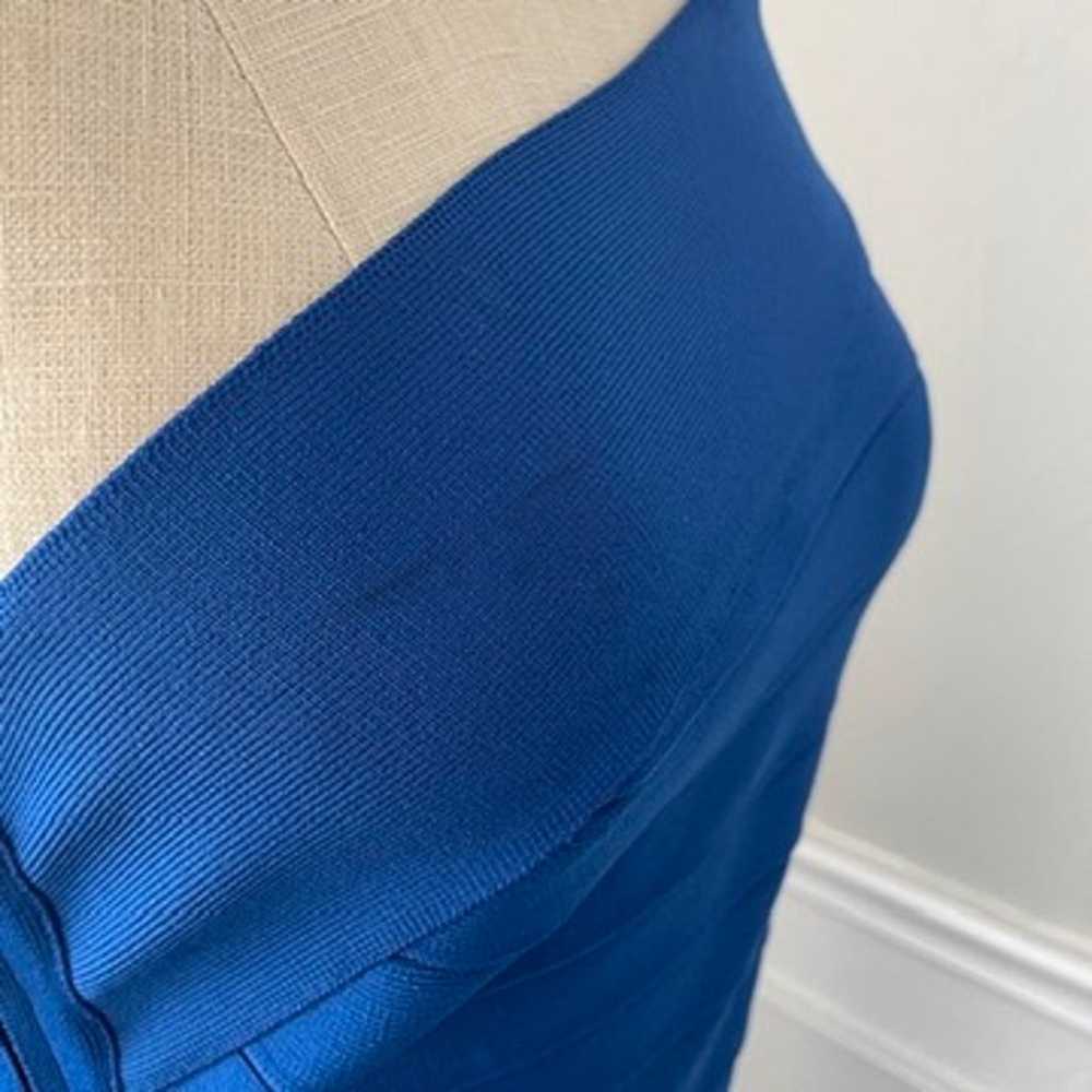 Dress the Population Blue One Shoulder Fitted Dre… - image 6