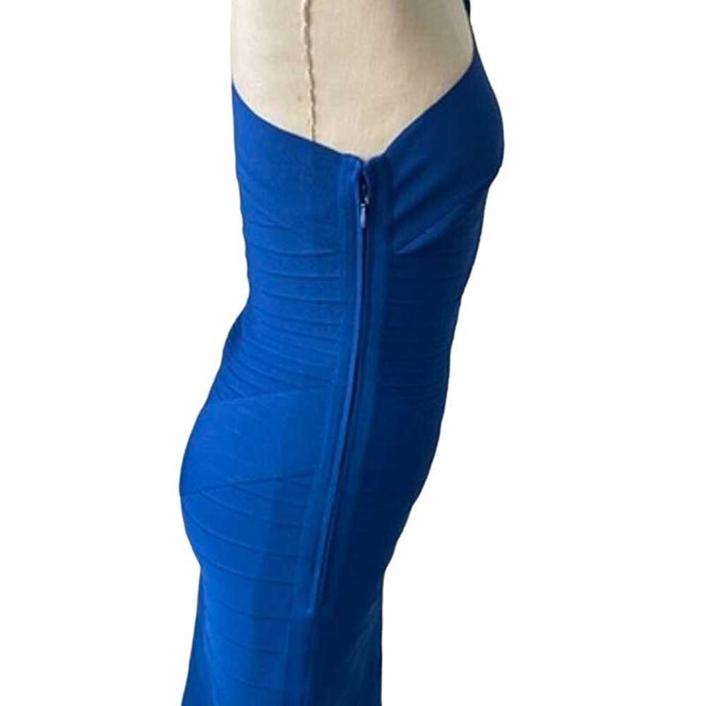 Dress the Population Blue One Shoulder Fitted Dre… - image 7