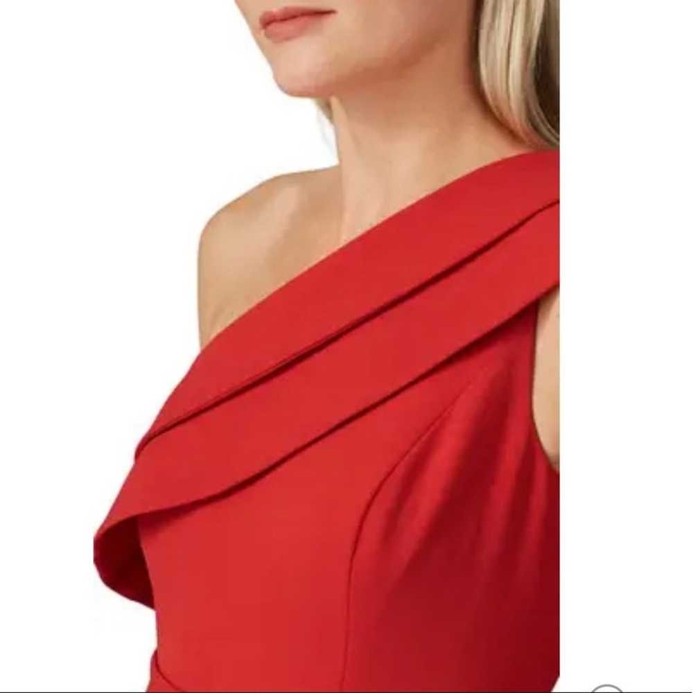 C/MEO Collective Red Fragment one shoulder gown m… - image 5