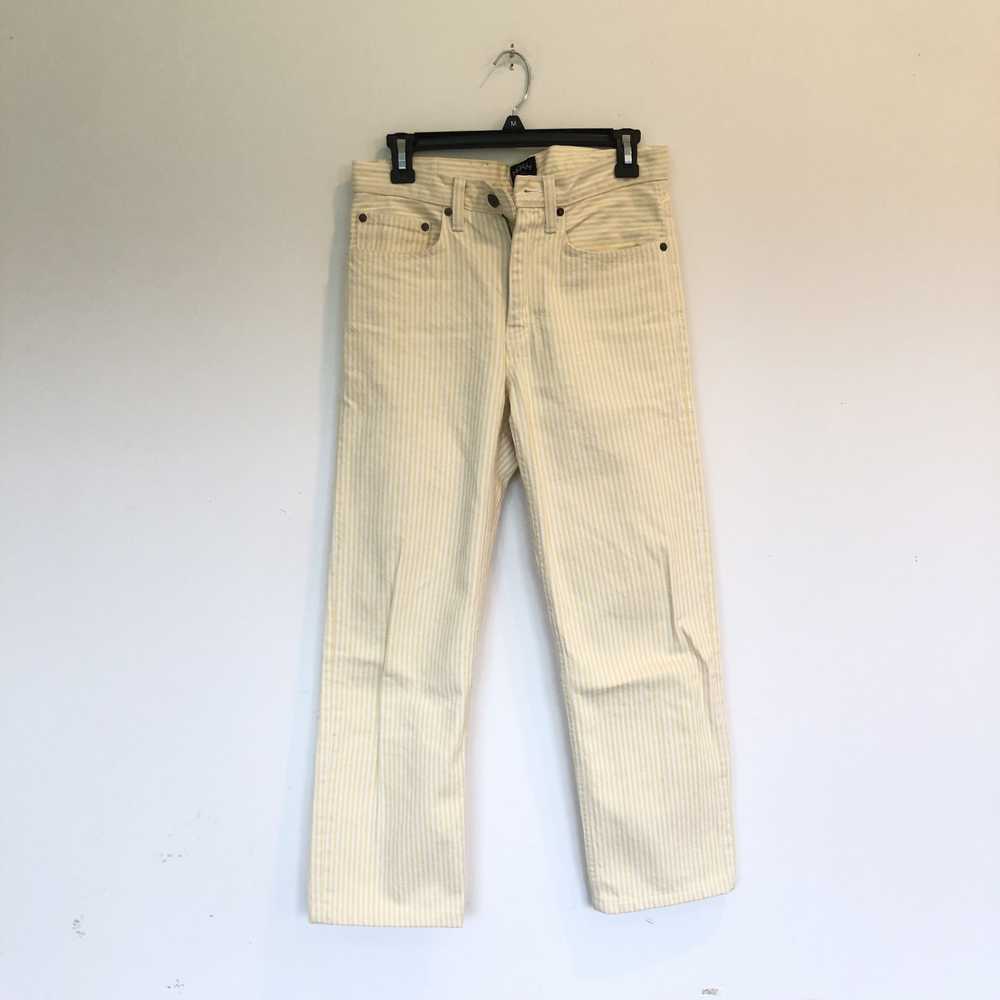 Noah Noah 5 Pocket Striped Denim Jeans - image 1