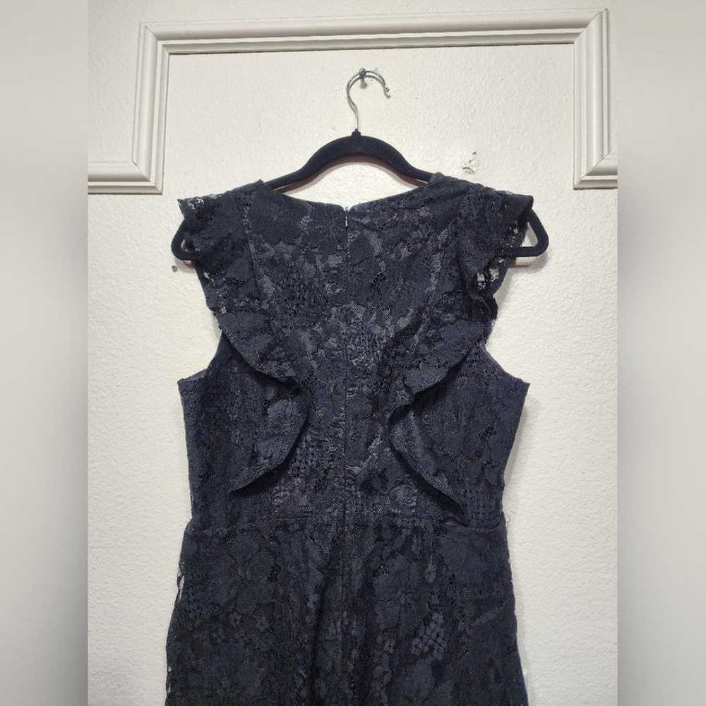 Lulu's Molinetto Black Lace Ruffled Tiered Sleeve… - image 8