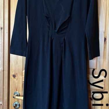 SYBILLA BLACK Black Long Dress