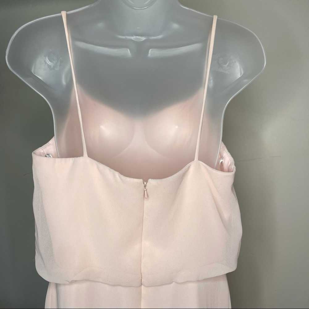 Bill Levkoff Blush Pink Sleeveless Fold Over Top … - image 5