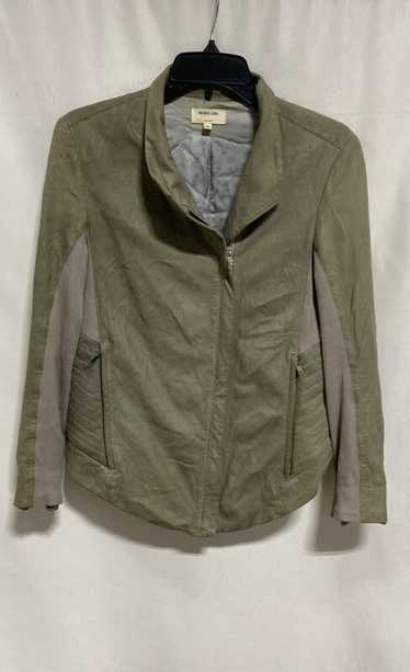 Helmut Lang Women's Green Jacket - Size Medium