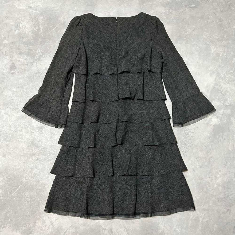 M's Gracy Tiered Ruffle Dress with Sheer Details … - image 2