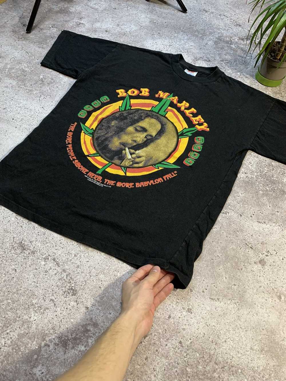 Band Tees × Bob Marley × Vintage Vintage 1997 Bob… - image 4