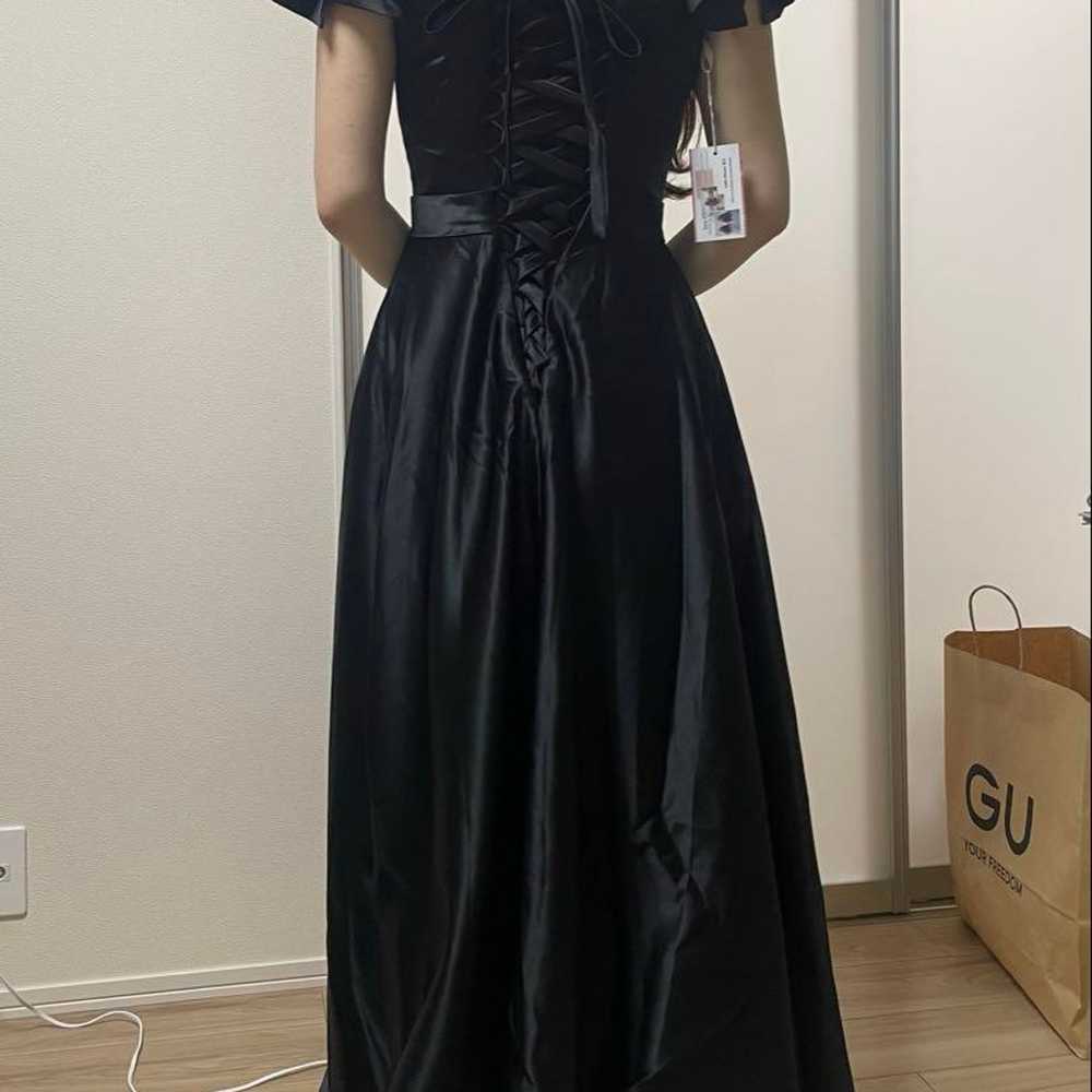 Black dress size L pre-wedding wedding photo seco… - image 3