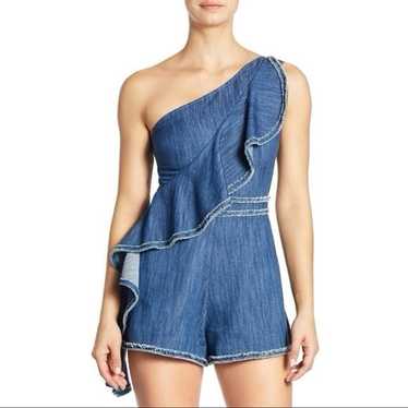 Alexis Blakely Denim Romper Size L