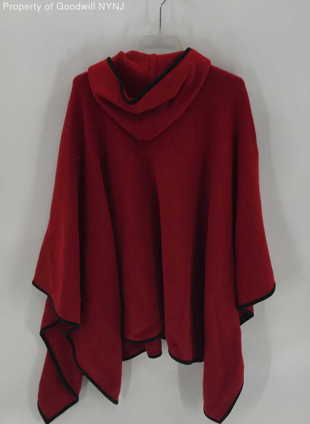 Lauren Ralph Lauren Red Poncho Size L/XL - image 2