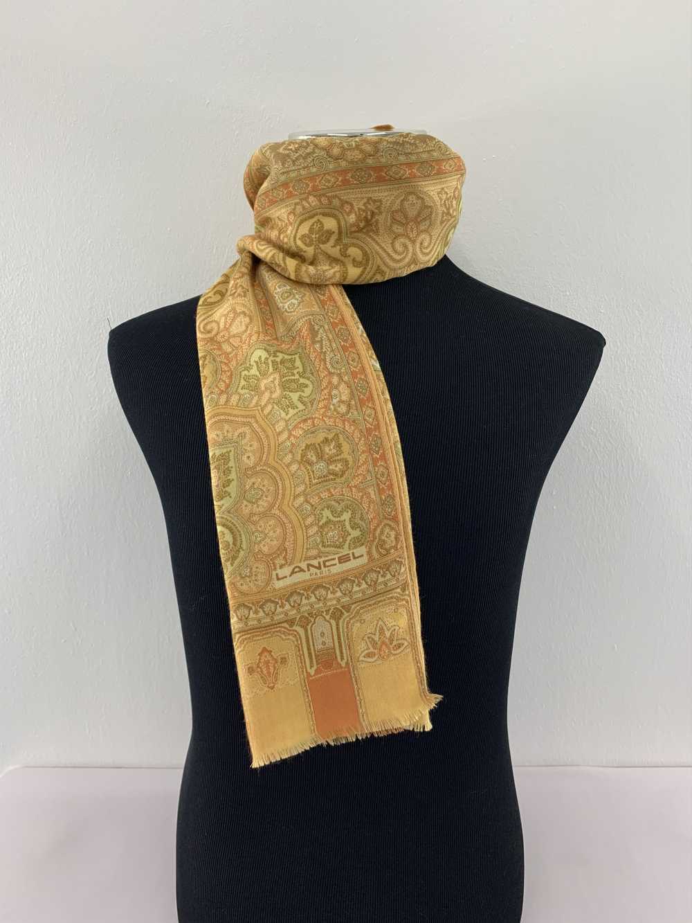 Lancel × Paislee × Vintage Lancel Silk Scarf / St… - image 1