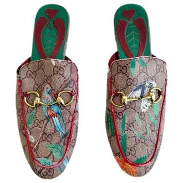 Gucci Princetown leather flats