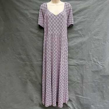 Boden D0175 Smock Detail Jersey Dress Size 14R Ber