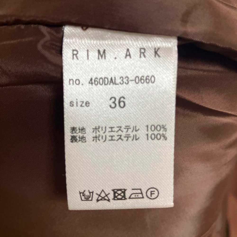 Rimark Tuck Volume One-Piece Dress Brown - image 8