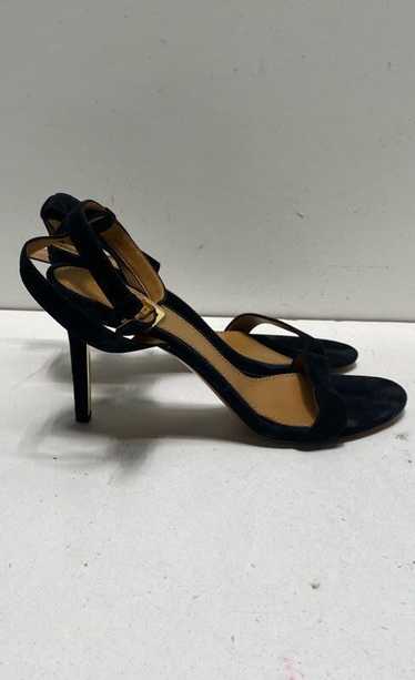 Tory Burch Ankle Wrap Strappy Sandal Heels Black 7