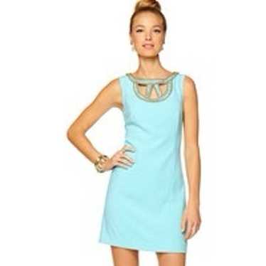 Lilly Pulitzer Beaded Cutout Lane Shift Dress