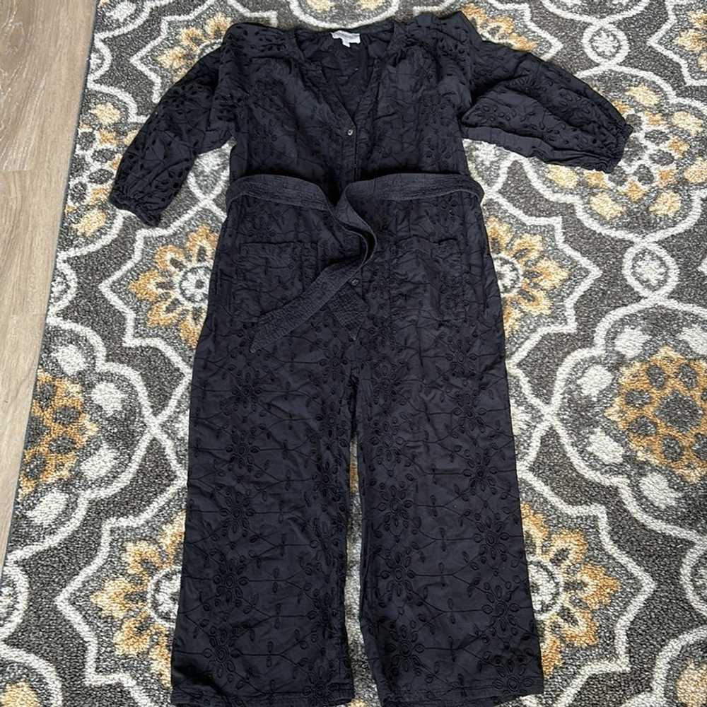 Cleobella Black Penelope Jumpsuit Large - image 3