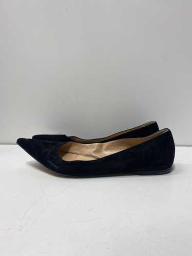 AUTHENTIC Gianvito Rossi Black Flats Women Sz 11.5