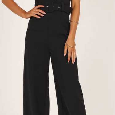 PETAL + PUP SIENNA BELTED JUMPSUIT NWOT