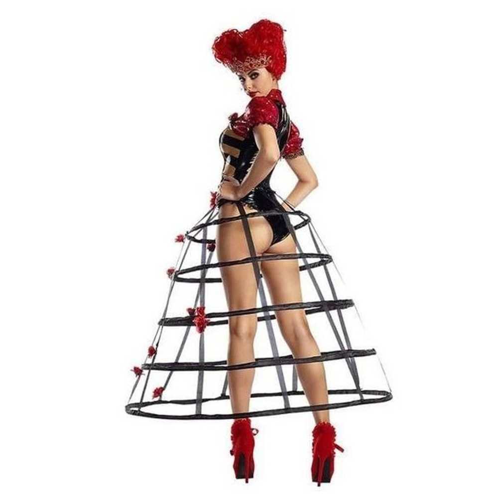 Party King Caged Heart Queen Costume - image 2