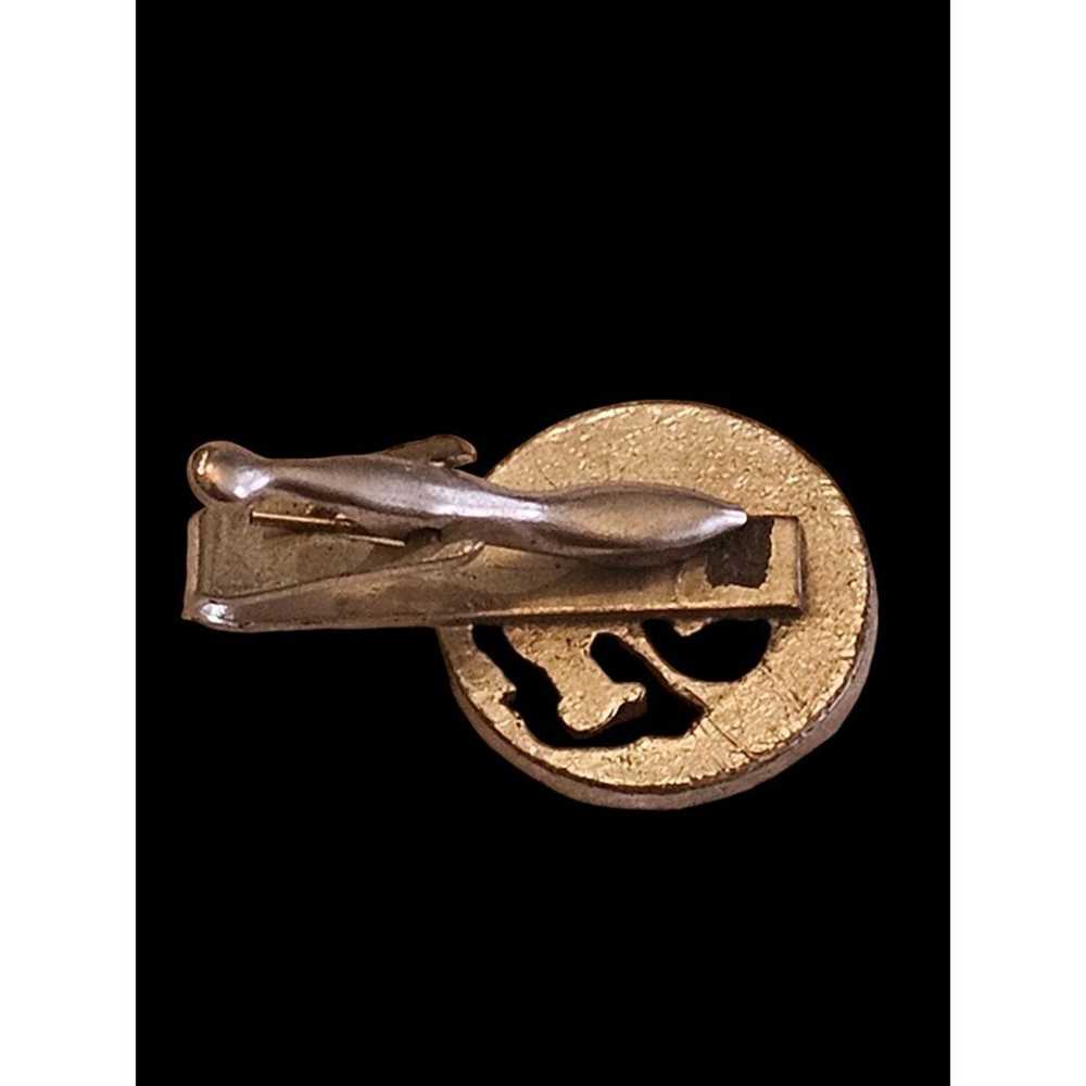 Vintage Anson Fly Fishing Tie Clip Fisherman Desi… - image 5