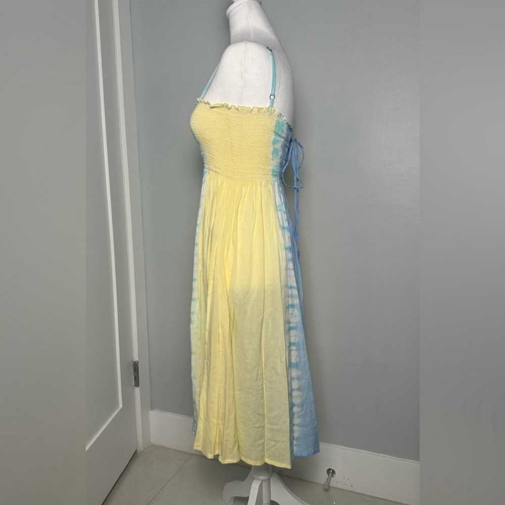 Angels by the Sea Hawaii Midi Yellow Dress - image 3