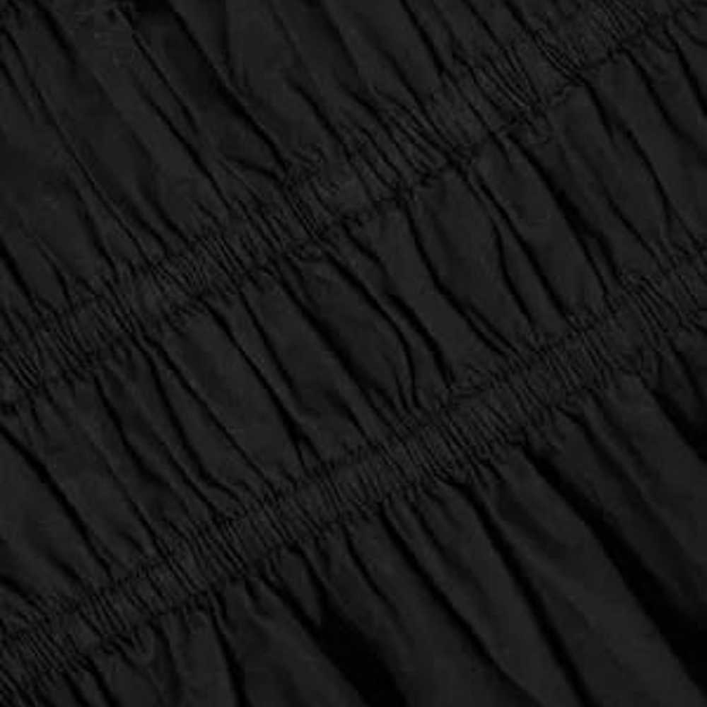 FAITHFULL THE BRAND Alboa Smocked Mini Dress Blac… - image 3