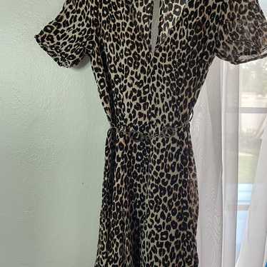 Reformation Animal Print Dress