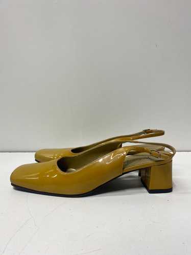 AUTHENTIC Yves Saint Laurent Yellow Heels Women Sz