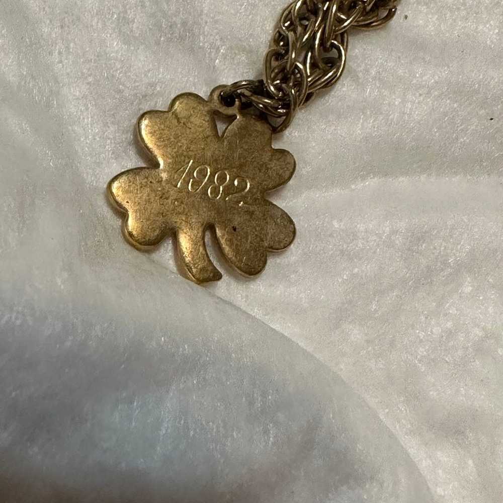 1982 vintage lucky charm bracelet - image 2