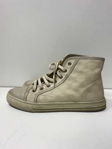 AUTHENTIC Gucci Brooklyn High Top Beige Shoes Wome