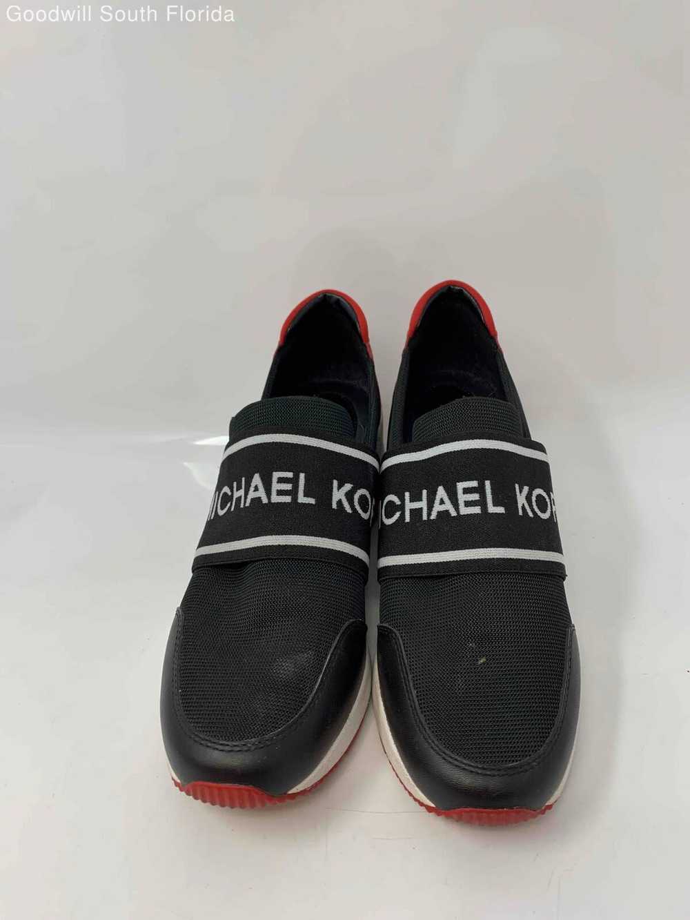 Michael Kors Womens Felix Red White Black Slip-On… - image 3