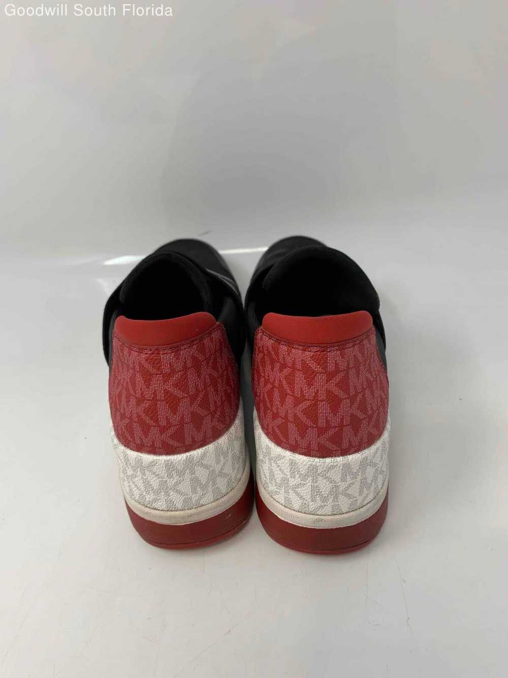 Michael Kors Womens Felix Red White Black Slip-On… - image 4