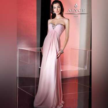 Alyce Paris pink gown