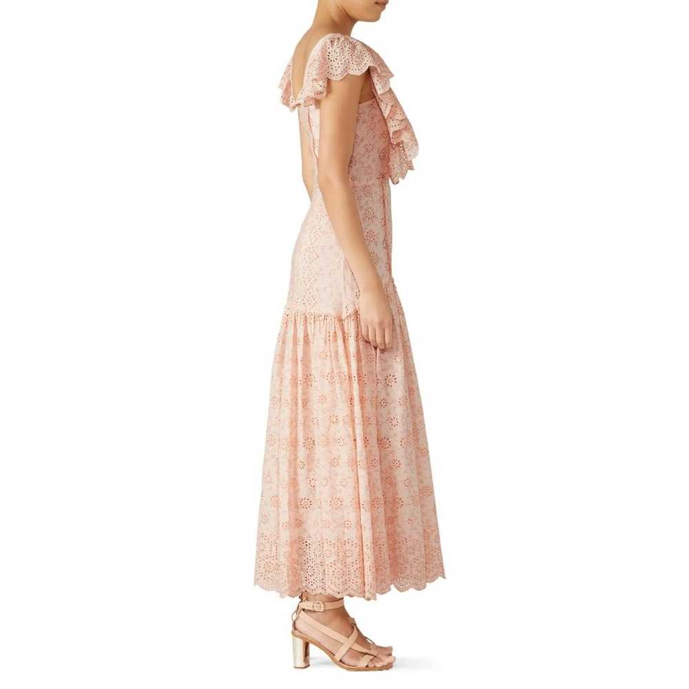 LoveShackFancy Cressida Floral Eyelet Maxi Dress … - image 2