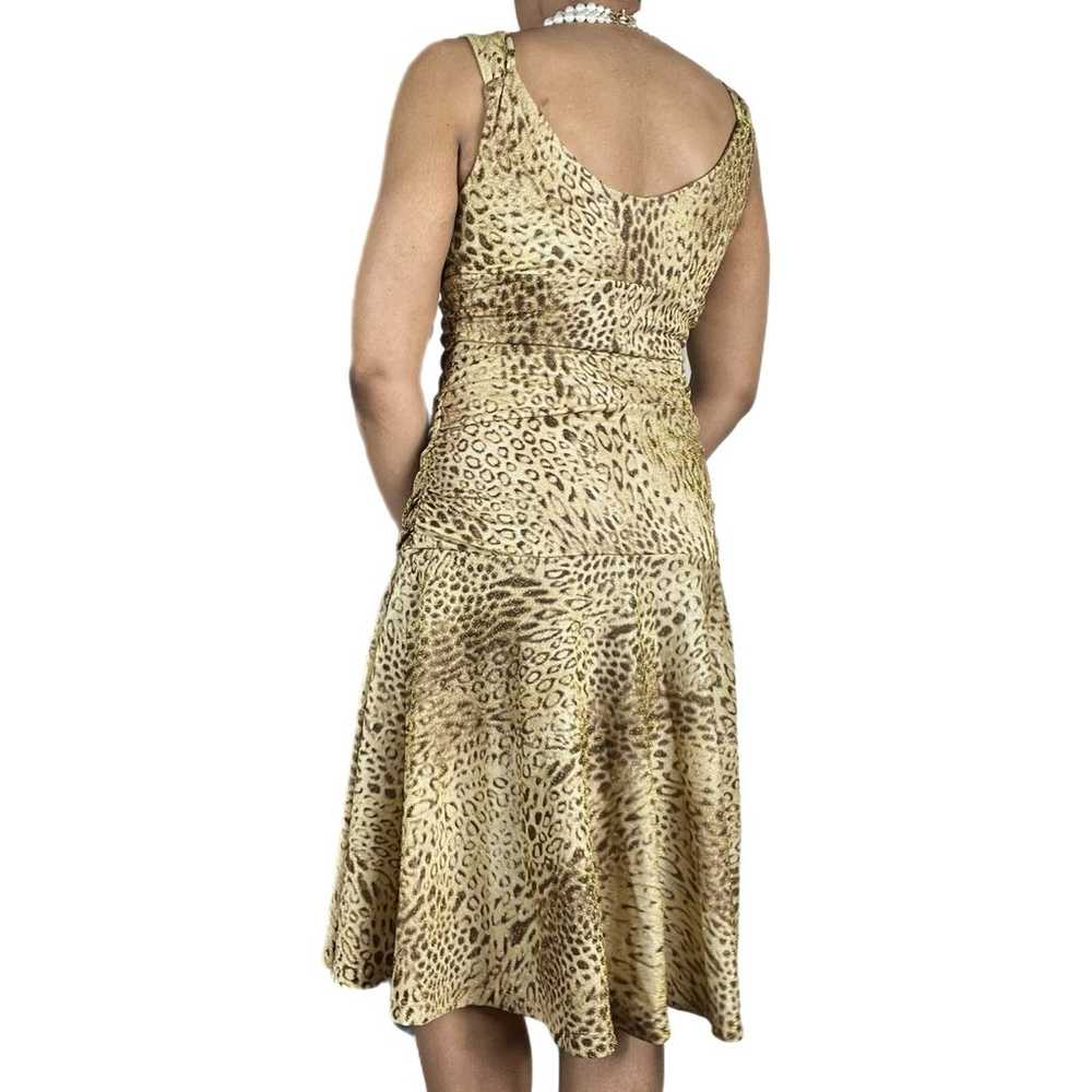 Vintage Betsy Johnson Leopard Print Dress - image 4