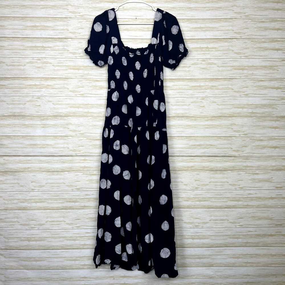 The Odells Anthropologie Alix Smocked Maxi Dress - image 8