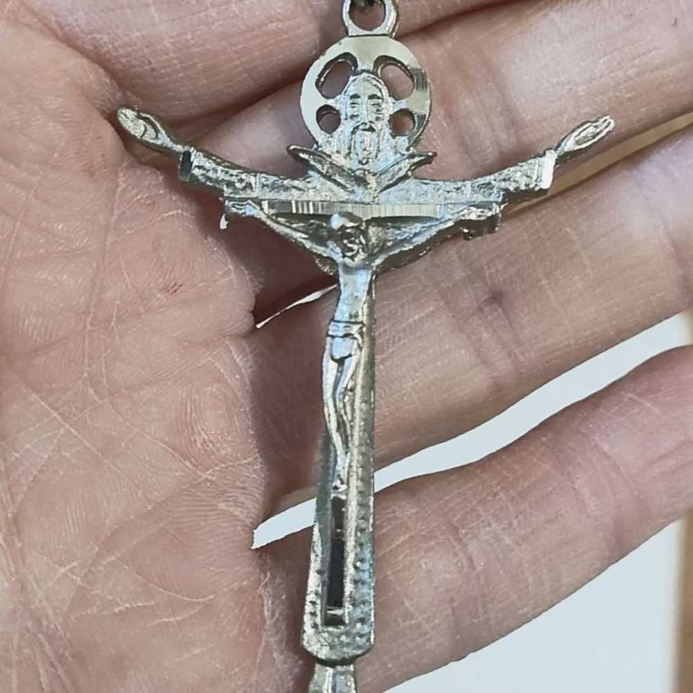 VINTAGE STERLING SILVER MENS OR WOMENS RELIGIOUS … - image 4