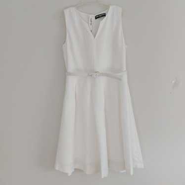 NWOT Karl Lagerfeld White dress size 14