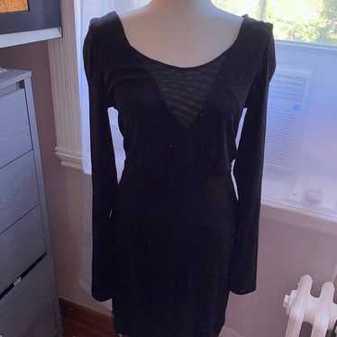 GUESS sparkly little black dress - image 1