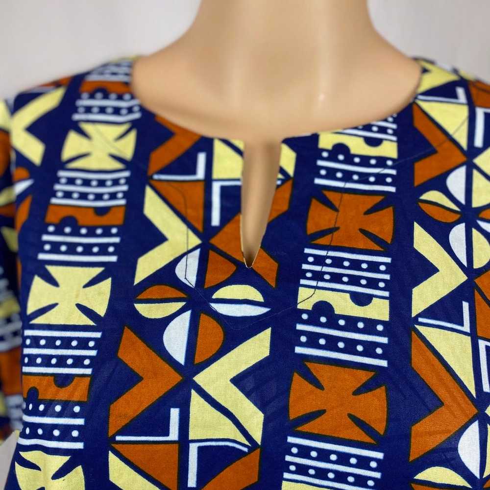 African Print Ankara Handmade Kaftan - image 4