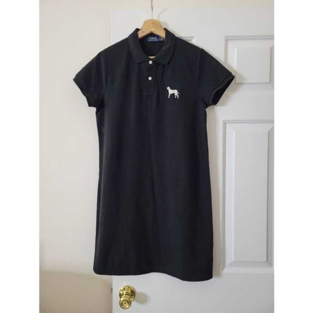 Polo ralph lauren Black Cotton Dress L - image 1